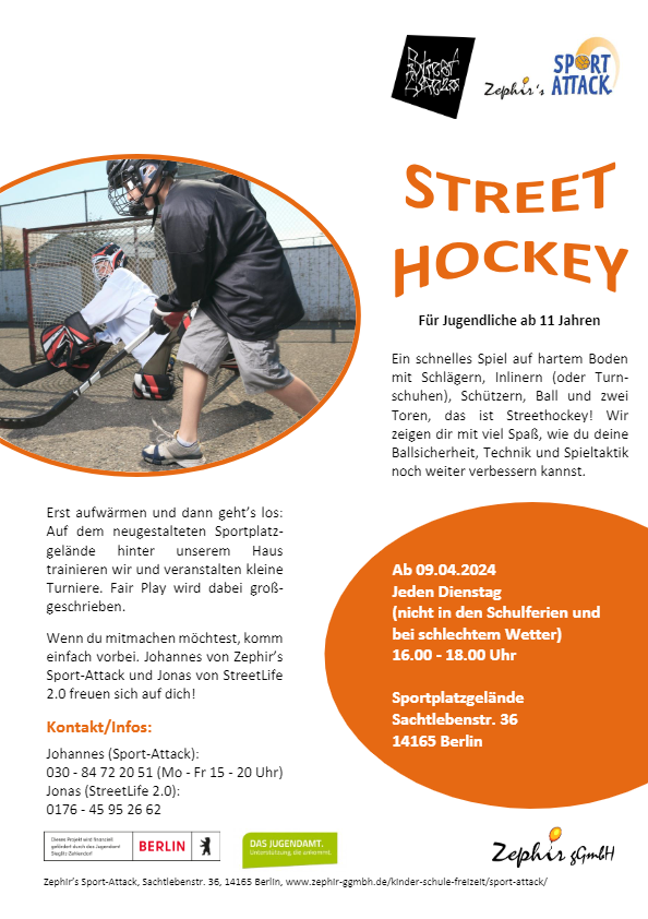 Streethockey für Jugendliche